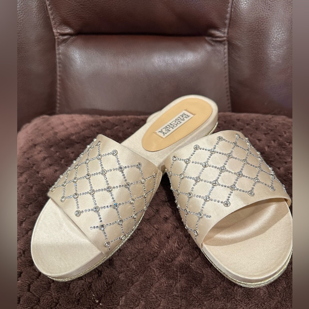 Badgley Mischka sandals for women.